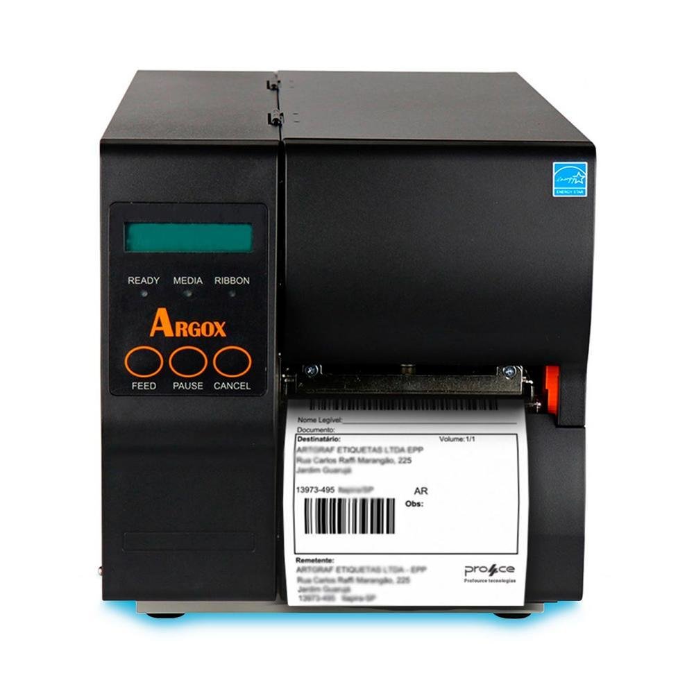 Impressora De Etiquetas Argox Ix4-250, USB, Serial, Ethernet