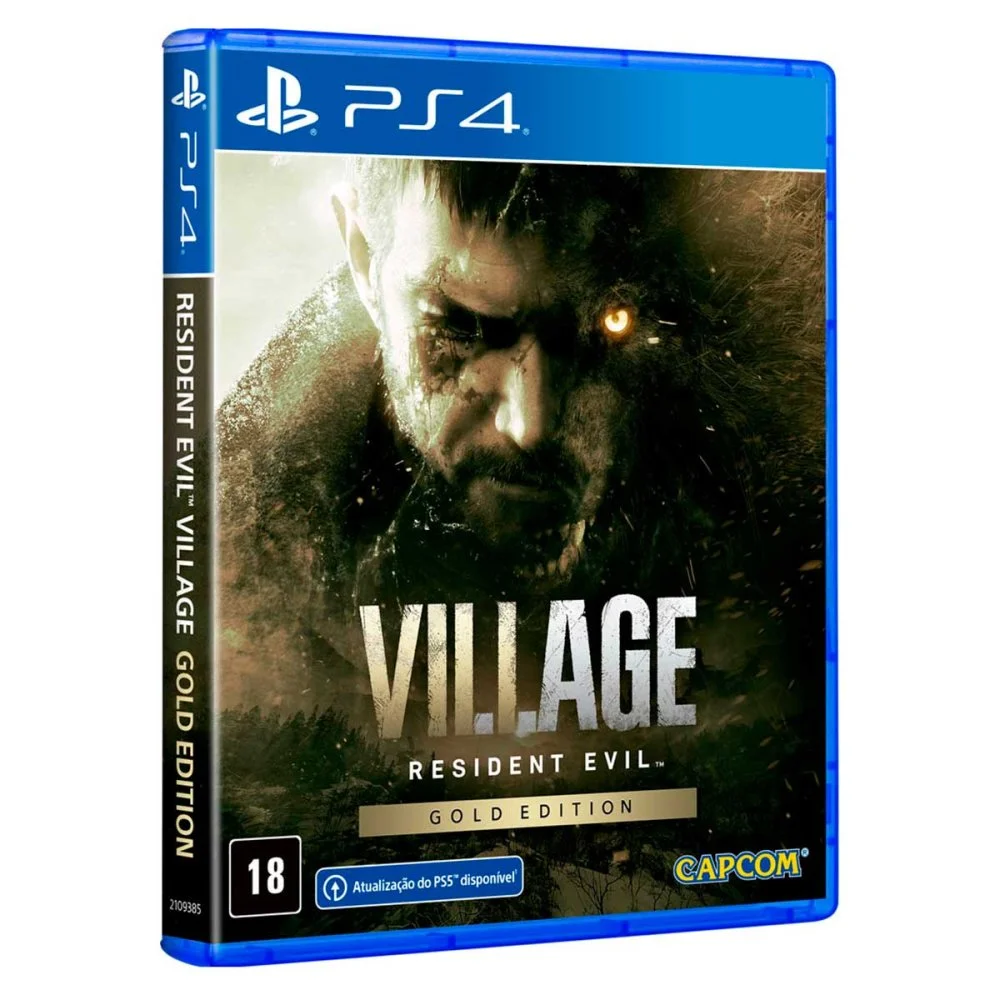 Jogo Ps4 Resident Evil Village Gold Ed Capcom Jogo Ps4 Resident Evil Village Gold Ed Capcom
