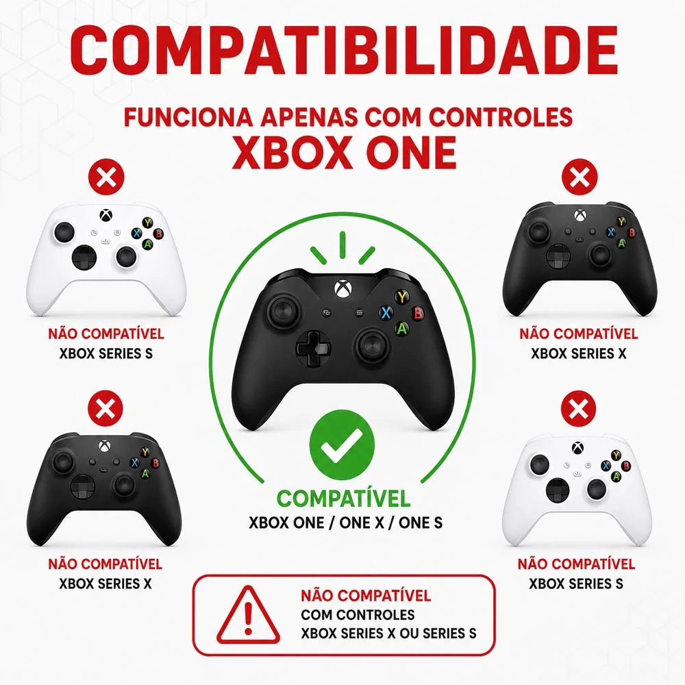 Bateria Xbox, One Xbox S Com Cabo Carregador Controle Charge
