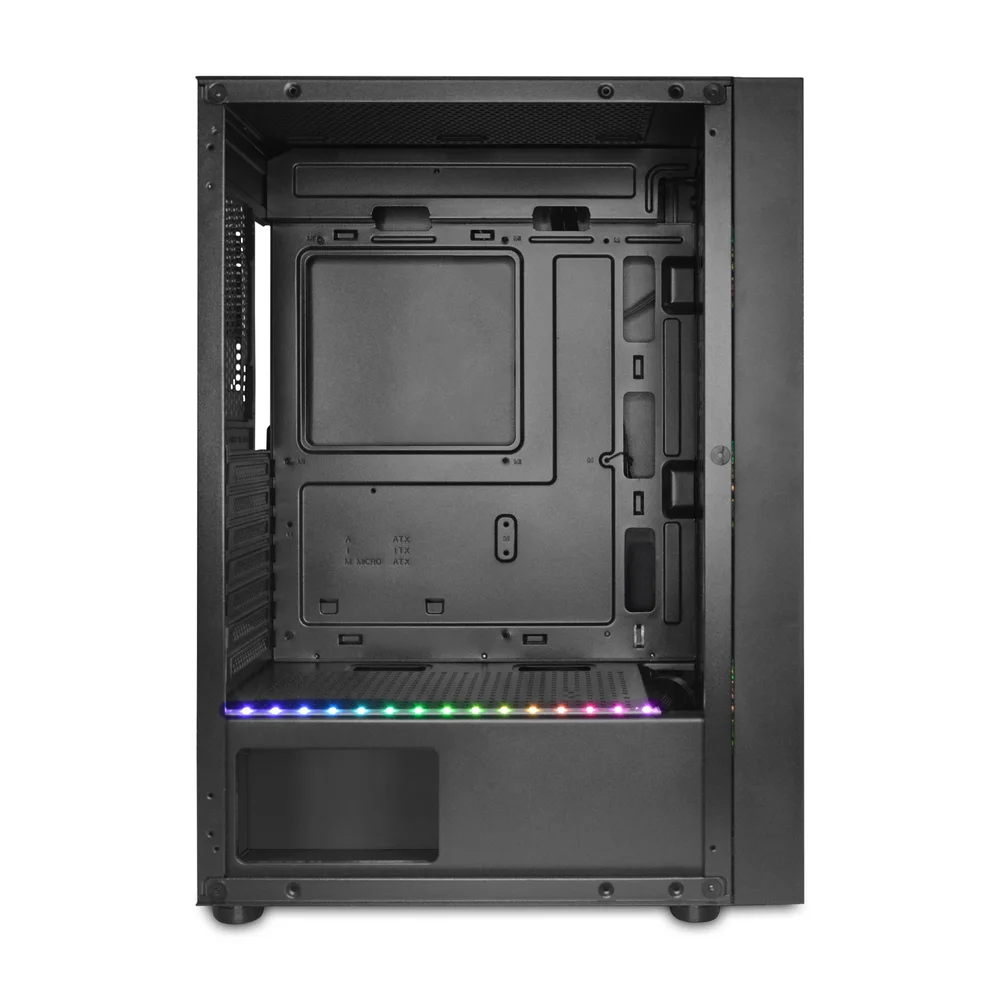 Gabinete Gamer Concórdia Glass X3602 RGB com Controle, Fita LED e Fans Gabinete Gamer Concórdia Glass X3602 RGB com Controle, Fita LED e Fans