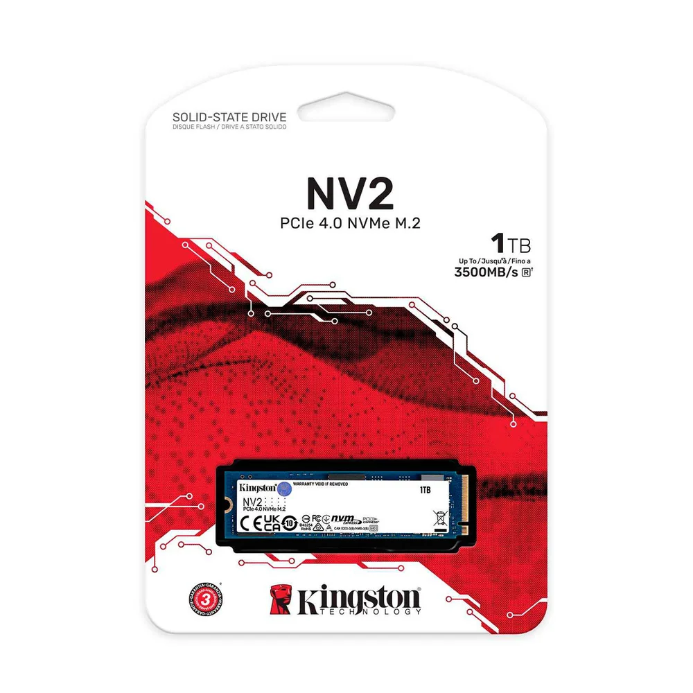 内蔵型SSD 1TB M.2 2280 NVME SSD WKNV-1TB SSD Kingston Nv2 1TB M2 2280 Nvme Pcie 40 X4