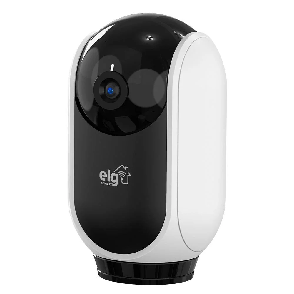 ELG Câmera Robô 360° Full HD 1080P Inteligente, Conexão WI-FI 2.4GHz, Compatível com Alexa