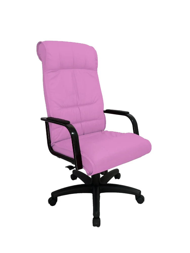 Cadeira Office Design Office Presidente Linha Itália Rosa