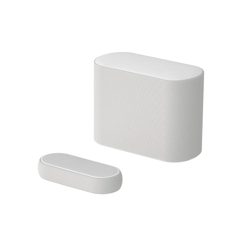 Home Theater Soundbar LG Eclair Qp5, Dolby Atmos, Bluetooth, Bivolt, Branco - Qp5.abrallk Home Theater Soundbar LG Eclair Qp5, Dolby Atmos, Bluetooth, Bivolt, Branco - Qp5.abrallk