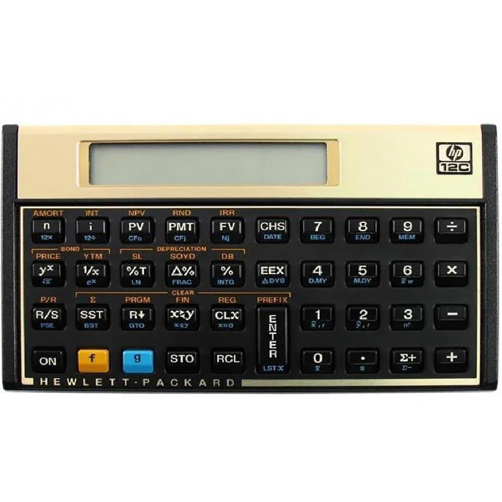 Calculadora Financeira 12C Gold 12C Gold HP Calculadora Financeira 12C Gold 12C Gold HP