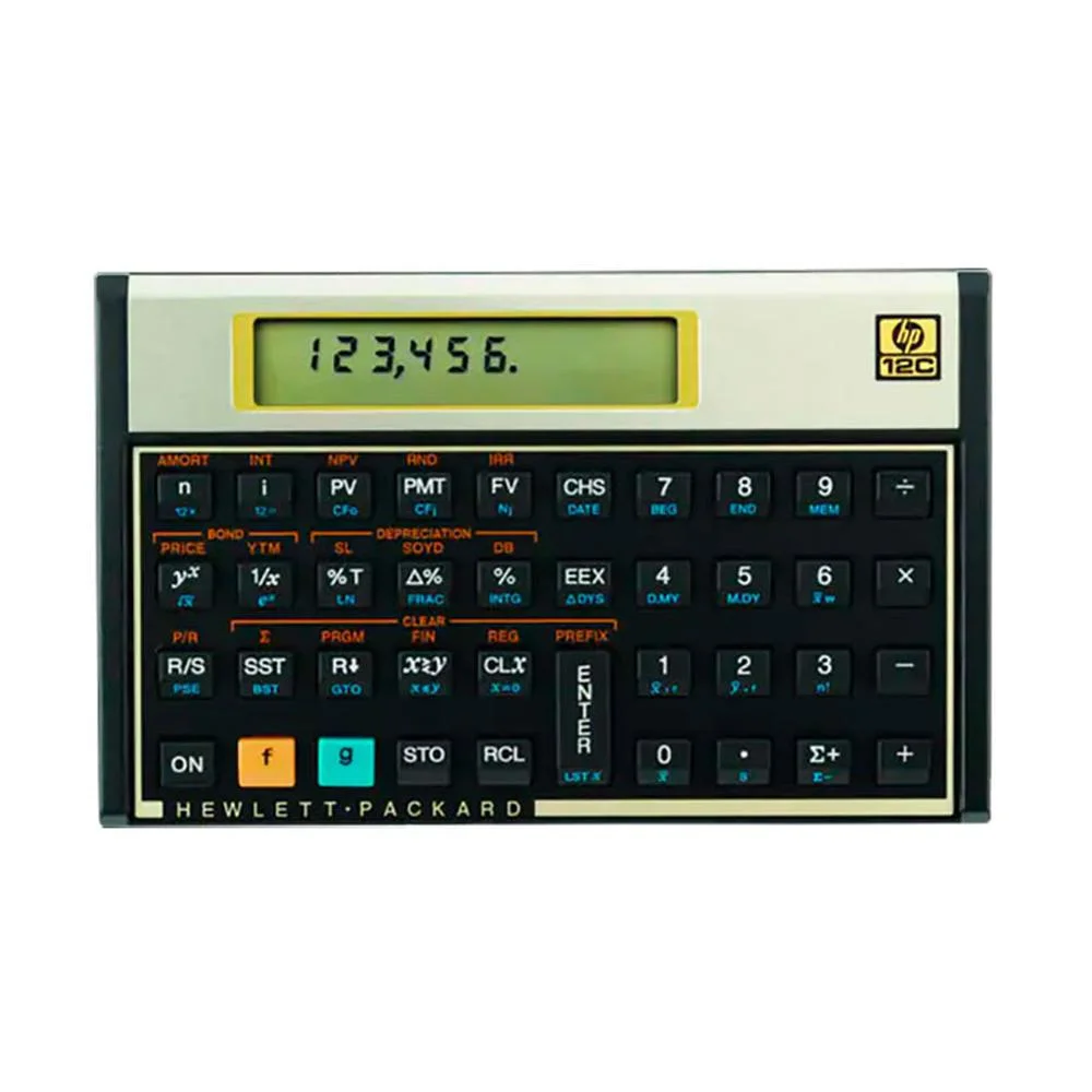 Calculadora Financeira 12C Gold 12C Gold HP Calculadora Financeira 12C Gold 12C Gold HP