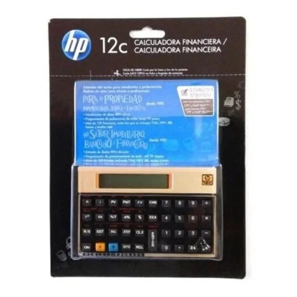 Calculadora Financeira 12C Gold 12C Gold HP Calculadora Financeira 12C Gold 12C Gold HP