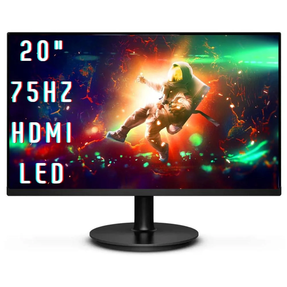 Pc Gamer Completo 3green Force Amd Ryzen 5 8GB Ddr4 Placa De Vídeo Radeon Rx SSD 256GB Monitor 20´´ 75hz Fonte 500w 3gfo-025 - view 2