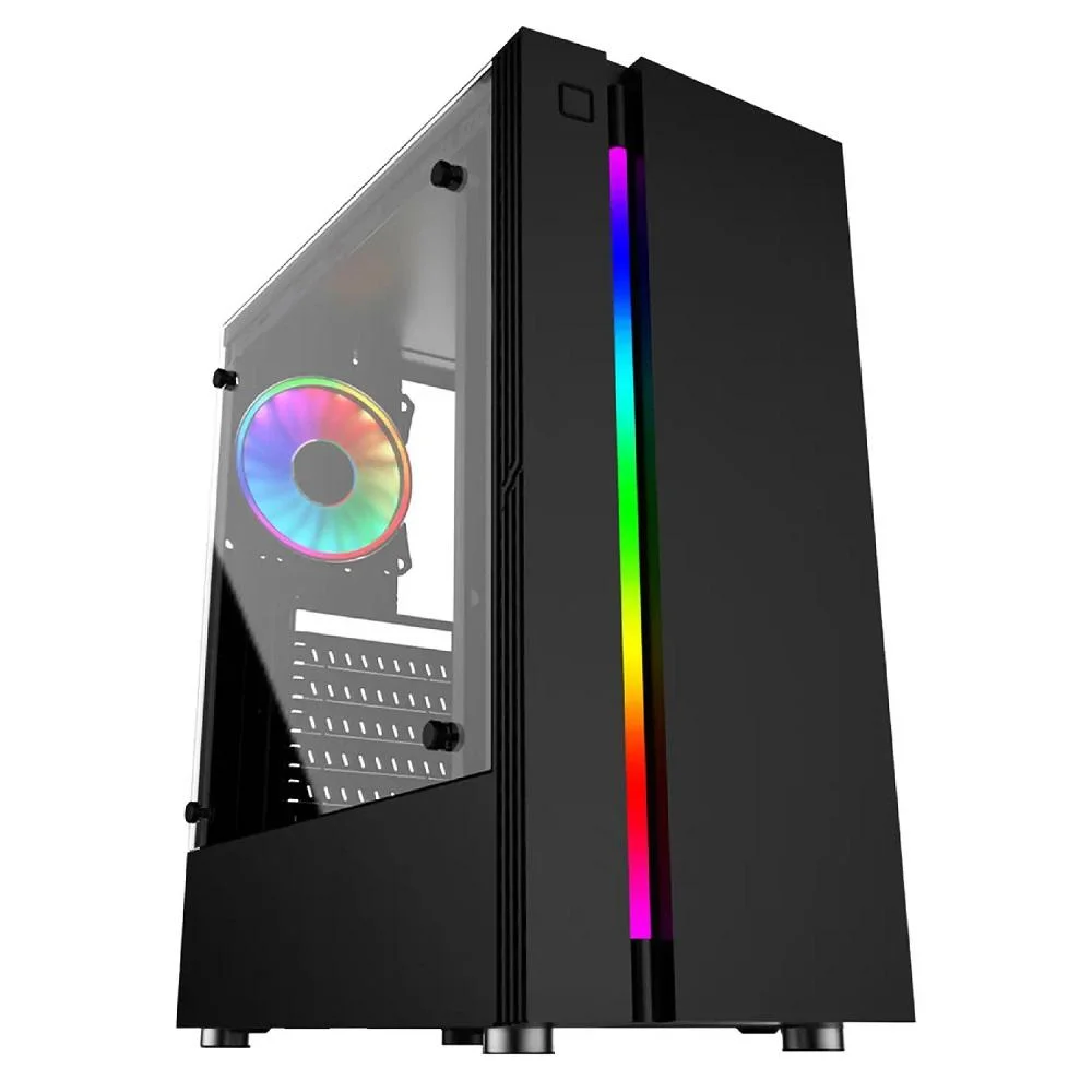 Pc Gamer Completo 3green Force Amd Ryzen 5 8GB Ddr4 Placa De Vídeo Radeon Rx SSD 256GB Monitor 20´´ 75hz Fonte 500w 3gfo-025 - view 4