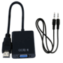 Cabo Conversor VGA Para HDMI + Cabo De Áudio P2, Chinamate - Cm160