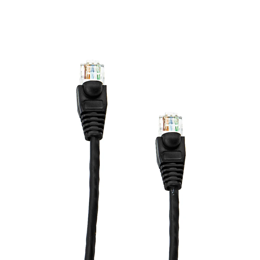Cabo De Rede Nexans Cat5e Montado, 3 Metros, Preto