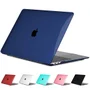 Capa Logo Recortado Macbook Pro 13.3 Pol A2251 A2289 A2338 Cor:azul