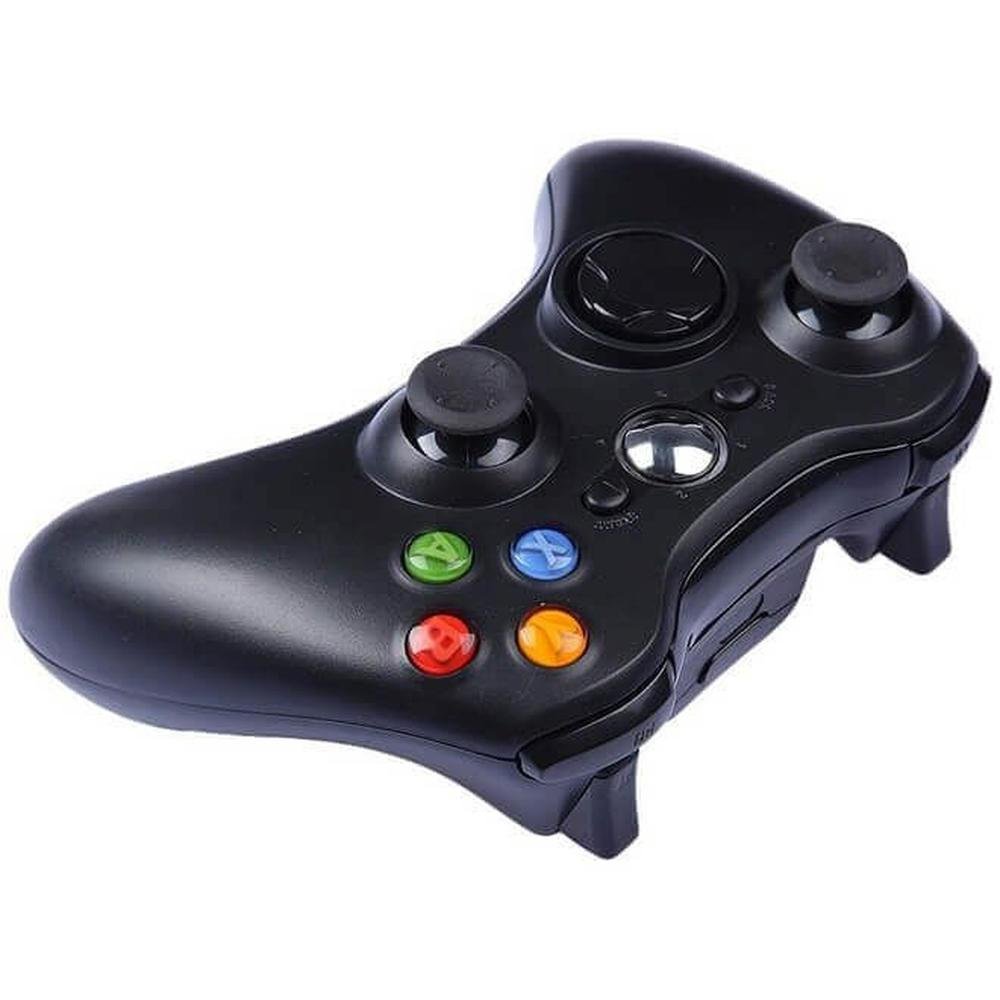 Controle Sem Fio Xbox 360, Altomex Wireless Control, Alcance 7M, Preto Controle Sem Fio Xbox 360, Altomex Wireless Control, Alcance 7M, Preto