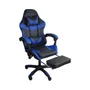 Cadeira Gamer Webshop Stillus, Até 120KG, Ergonômica, Apoio Para os Pés, Azul