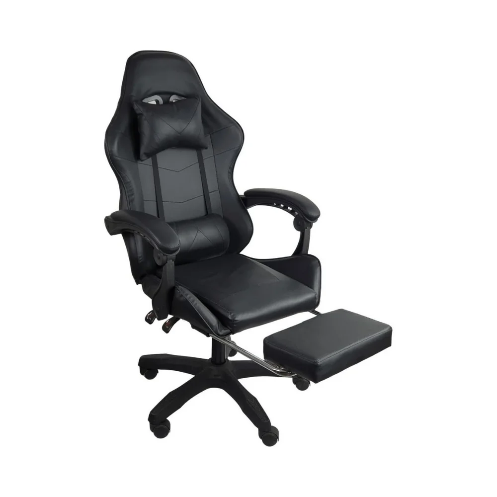 Cadeira Gamer Stillus, Até 120Kg, Ergonômica, Apoio Para Os Pés