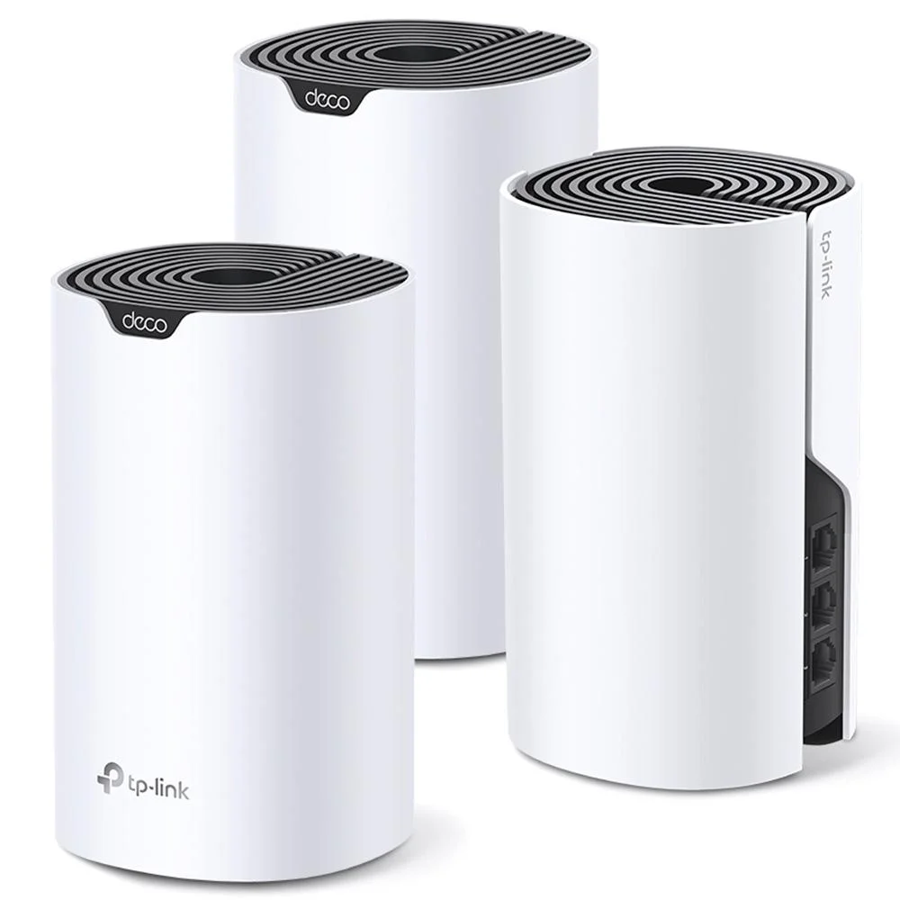 Roteador Tp-link, Deco S7, Wi-fi, Gigabit Ethernet- 3pack