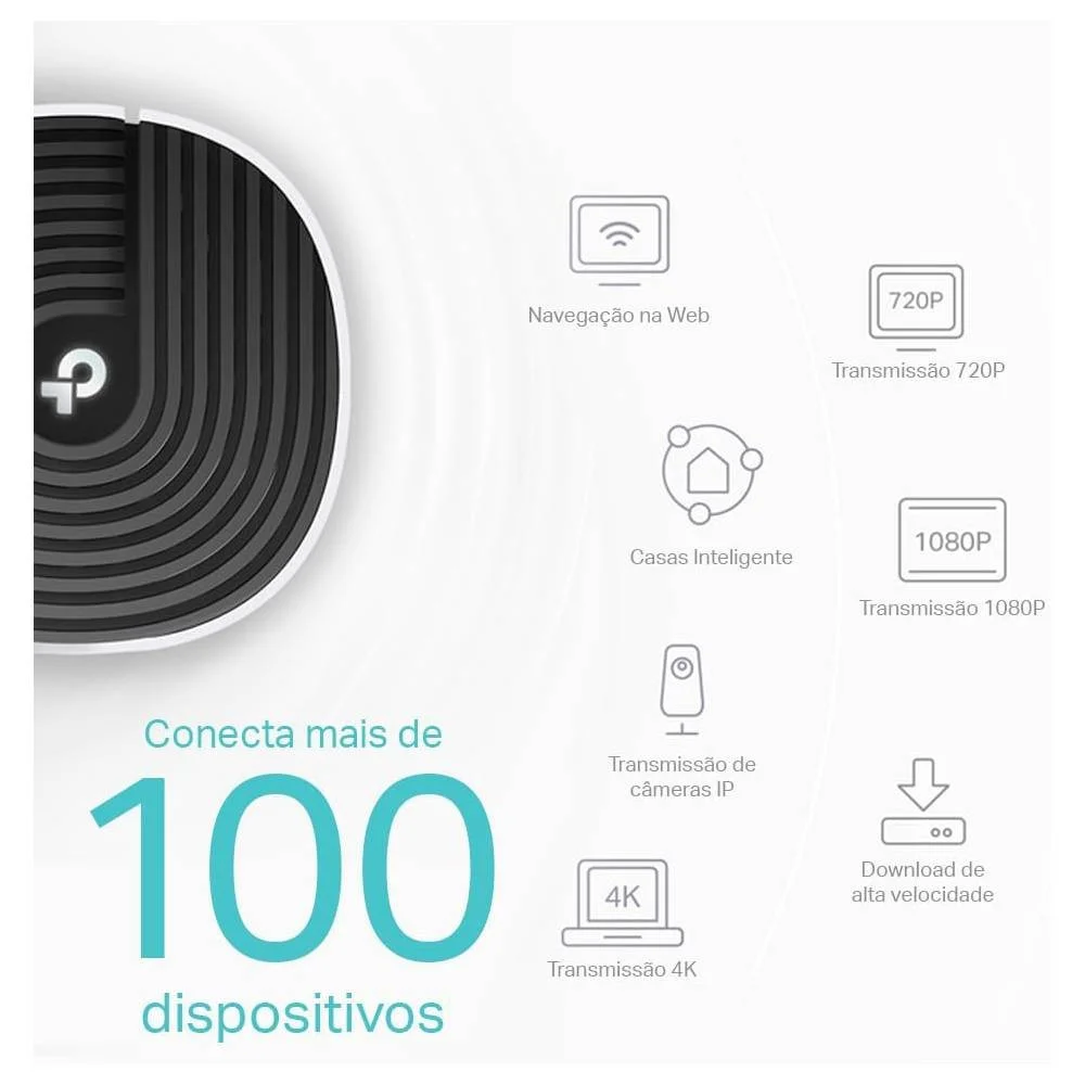 Roteador Tp-link, Deco S7, Wi-fi, Gigabit Ethernet- 3pack
