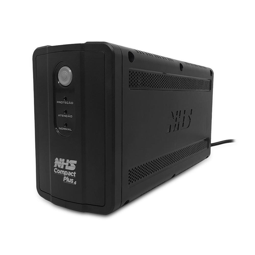 Nobreak 1400va Nhs Compact Plus 4 Senoidal, Entrada Bivolt, S/120v, Bat. 2x 9ah/12v - 91.b0.a01403