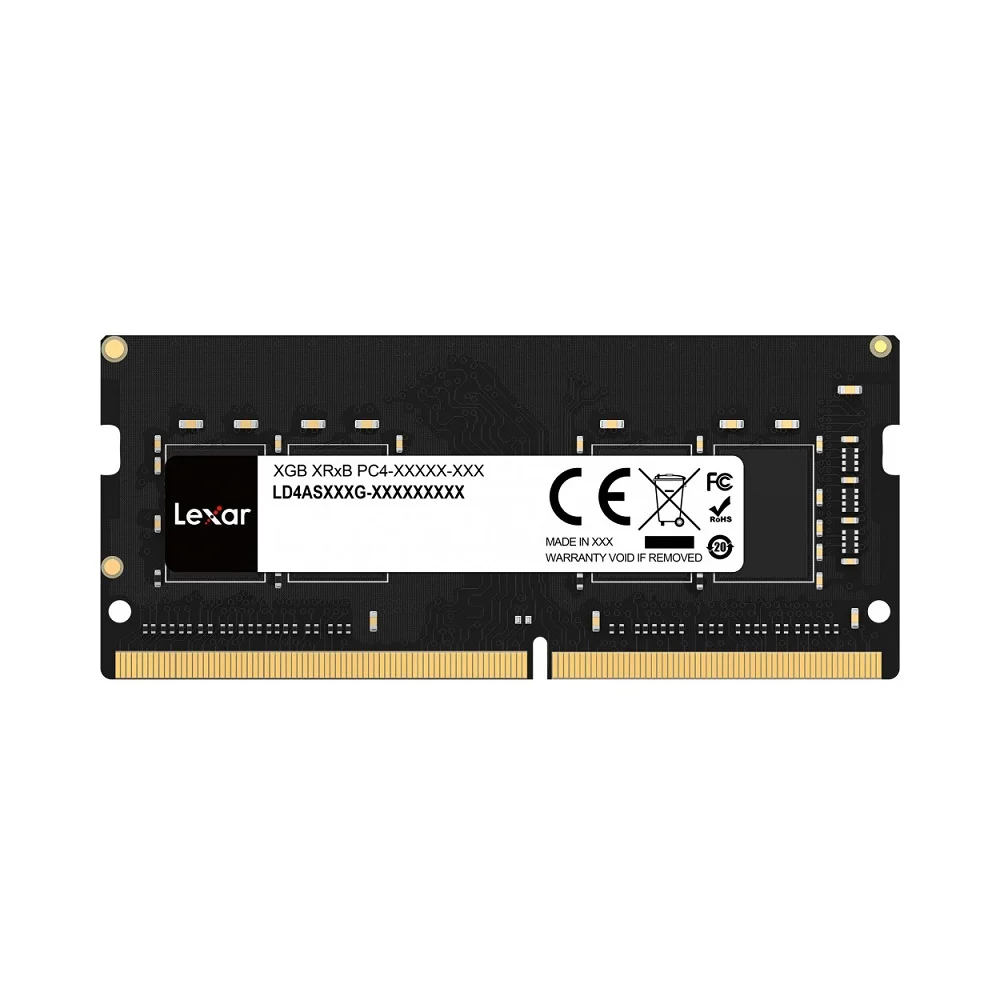 Lexar 16GB×2 3200MT/s CL22 DDR4 ノートパソコン Memória Notebook Lexar 16GB DDR4 KaBuM