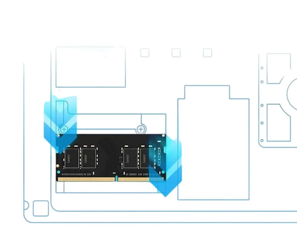 Memória Notebook Lexar 16GB DDR4 KaBuM