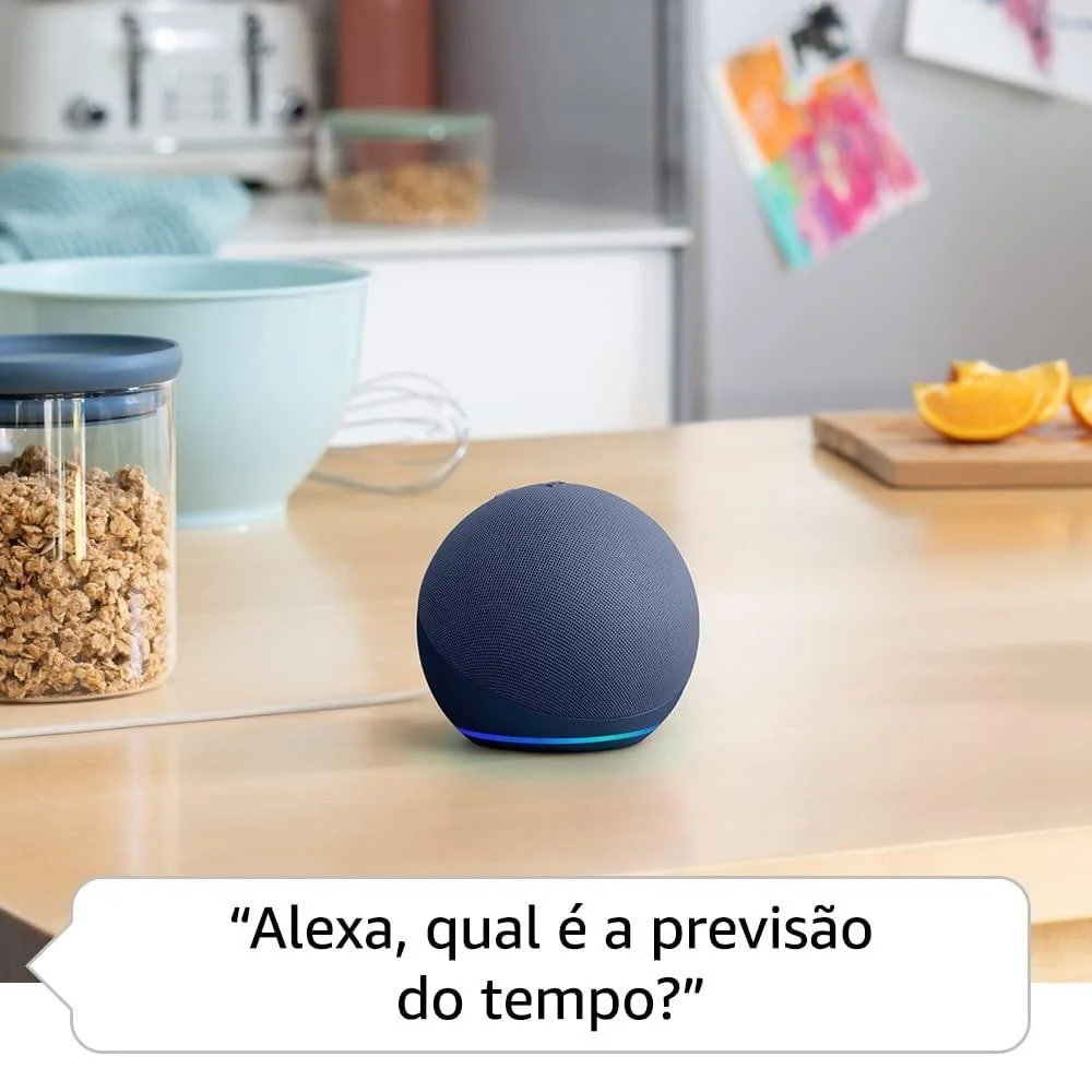 Echo Dot 5ª Geração Amazon, Com Alexa, Smart Speaker, Preto Echo Dot 5ª Geração Amazon, Com Alexa, Smart Speaker, Preto