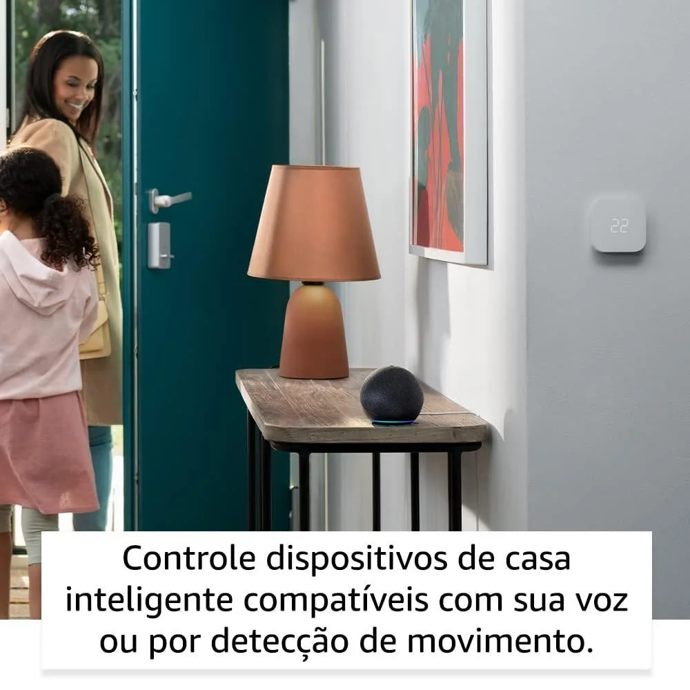 Echo Dot 5ª Geração Amazon, Com Alexa, Smart Speaker, Preto Echo Dot 5ª Geração Amazon, Com Alexa, Smart Speaker, Preto