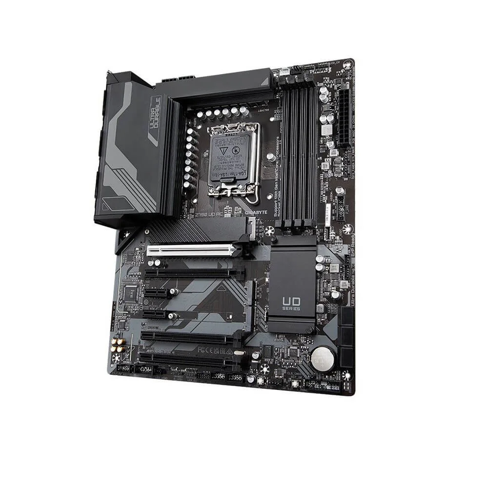 Placa Mãe Gigabyte Z790 Ud Ac M.2, DDR5, Displayport, HDMI, Type-C, USB 3.2, Wifi Lan Placa Mãe Gigabyte Z790 Ud Ac M.2, DDR5, Displayport, HDMI, Type-C, USB 3.2, Wifi Lan