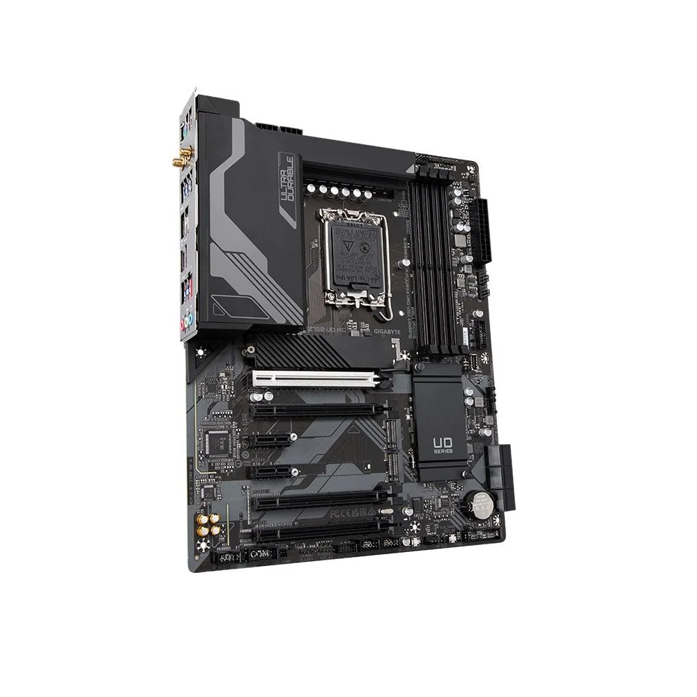 Placa Mãe Gigabyte Z790 Ud Ac M.2, DDR5, Displayport, HDMI, Type-C, USB 3.2, Wifi Lan Placa Mãe Gigabyte Z790 Ud Ac M.2, DDR5, Displayport, HDMI, Type-C, USB 3.2, Wifi Lan