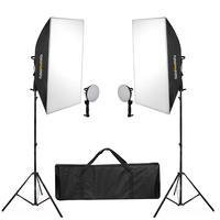 Luz De Estúdio Softbox 50x70, Com Iluminador LED, Bivolt - Shled-004