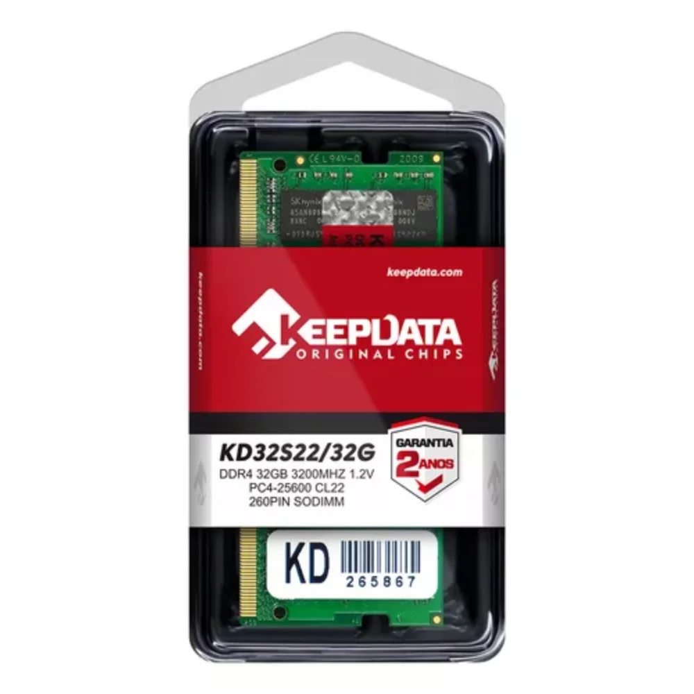 Memoria RAM Keepdata 16GB DDR4 3200MHZ KaBuM