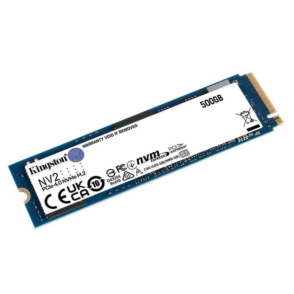 SSD Kingston NV2 500GB M2 2280 PCIe KaBuM