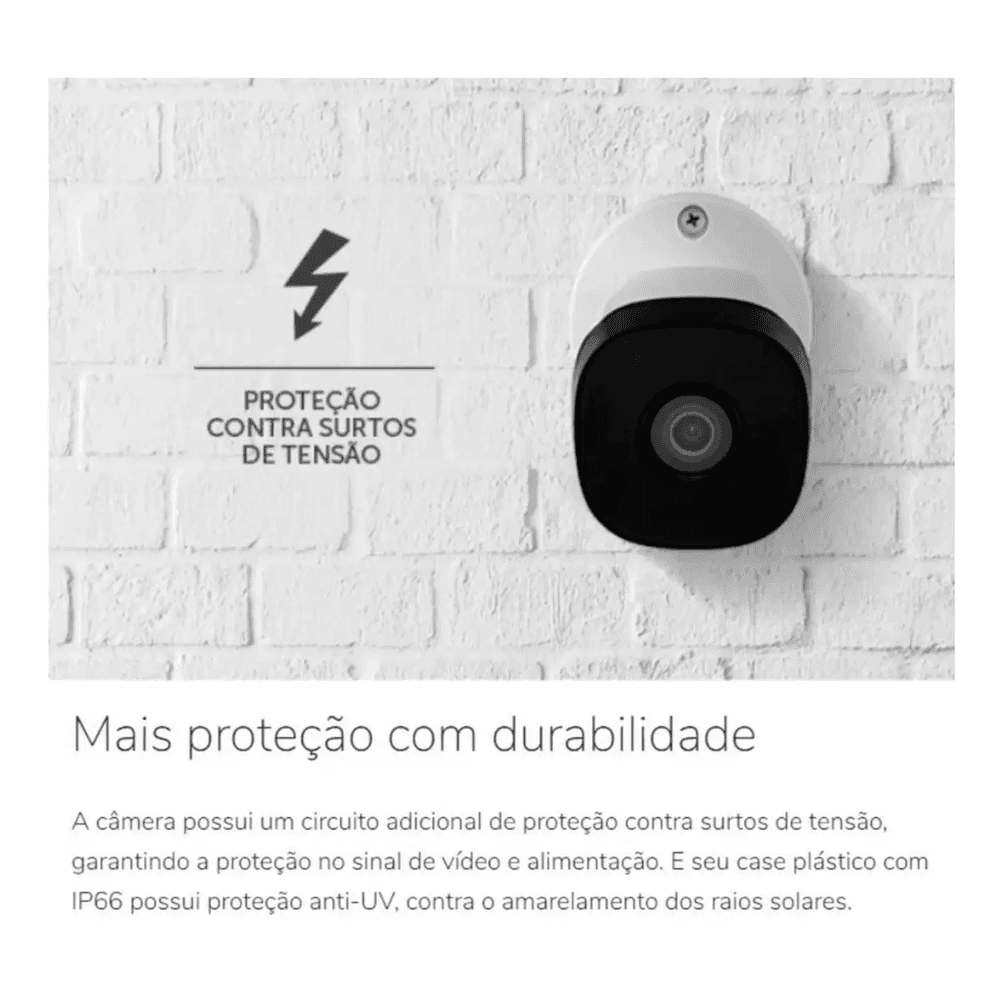 Kit 11 Câmeras Intelbras, Multi Hd, 1120b, DVR 16 Canais, S/ HD