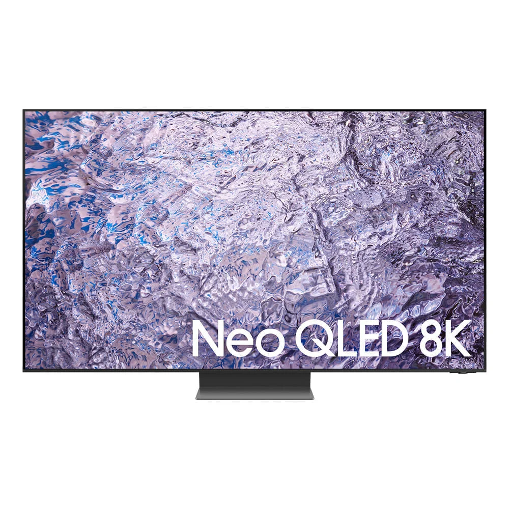 Smart TV Samsung 85 Polegadas, Neo Qled, 8K, Processador Com IA, Preto/Titan - 85qn800c