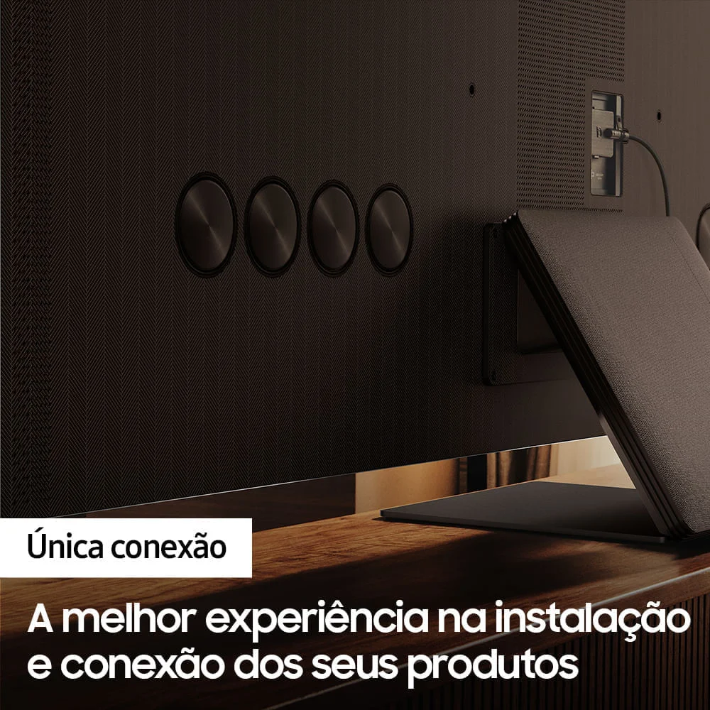 Smart TV Samsung 85 Polegadas, Neo Qled, 8K, Processador Com IA, Preto/Titan - 85qn800c