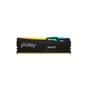 Memória Kingston Fury RGB, 16GB, 5200MHz, DDR5, CL40, Preto - Kf552c40bba-16