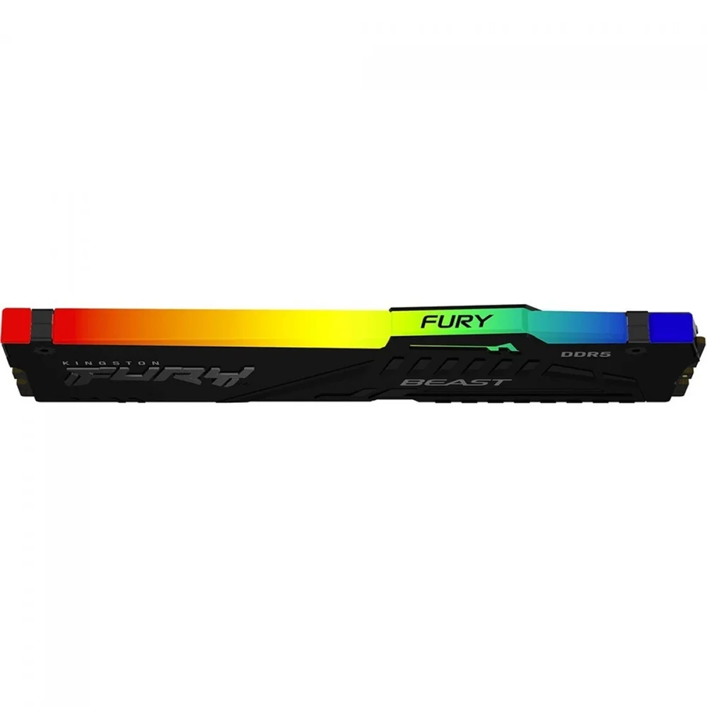 Memória Kingston Fury RGB, 16GB, 5200MHz, DDR5, CL40, Preto - Kf552c40bba-16 Memória Kingston Fury RGB, 16GB, 5200MHz, DDR5, CL40, Preto - Kf552c40bba-16