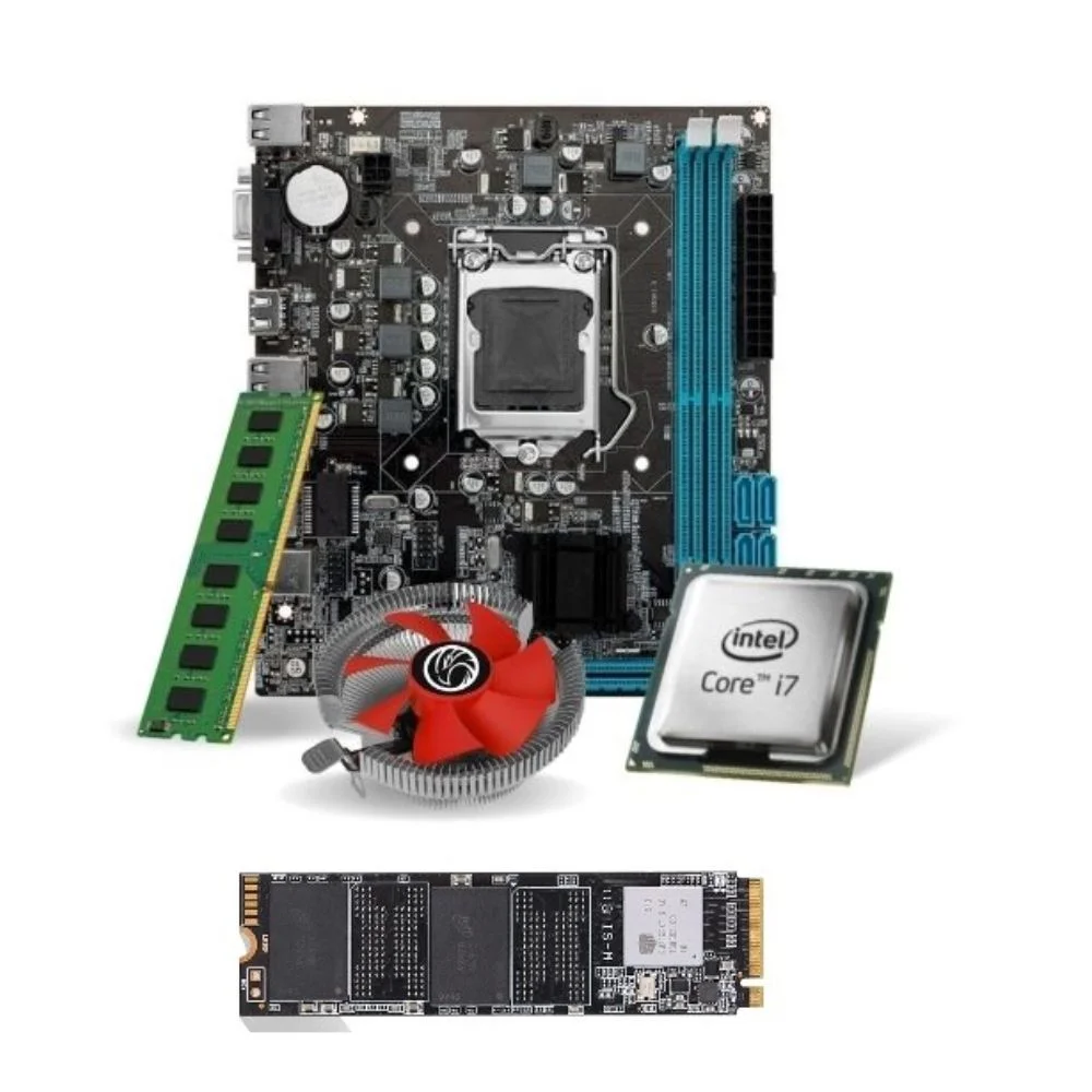 Kit Placa Me H110 Memória KaBuM