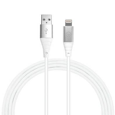 Cabo Mfi Hard Cable Iwill Em Tpe M Branco Kabum