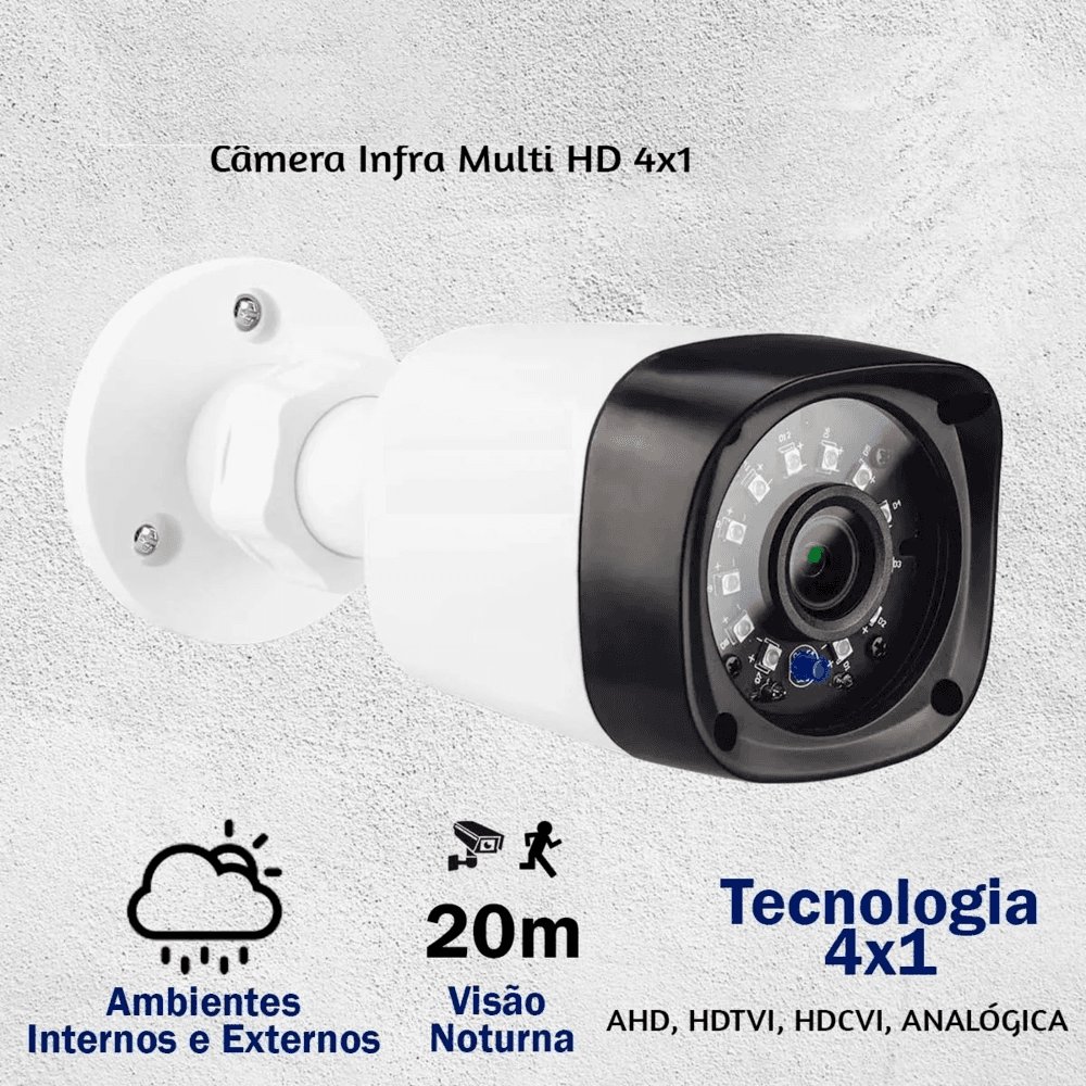 Kit Cftv 16 Cameras Segurança  Hd Dvr Intelbras Mhdx 1116 S/ Hd