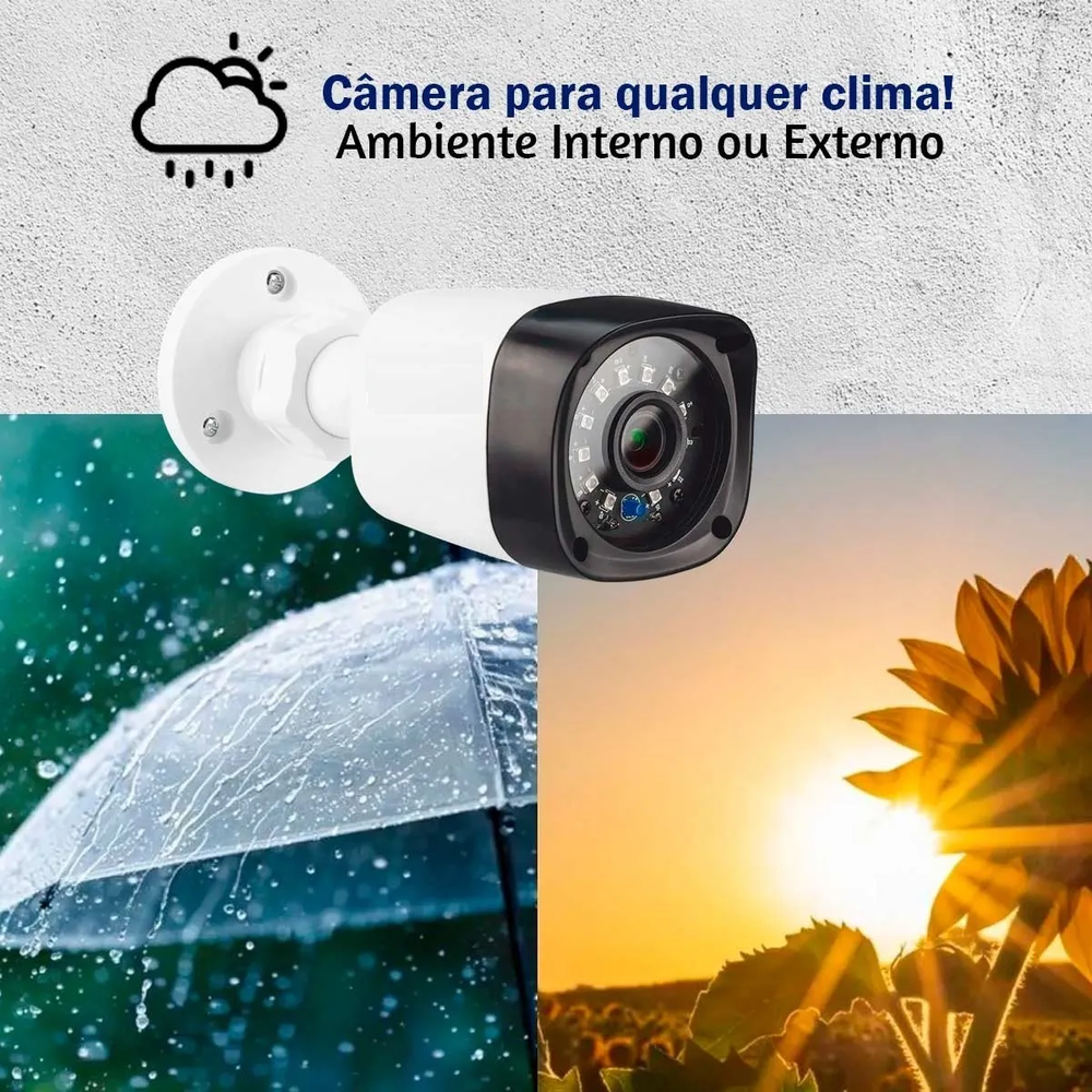 Kit Cftv 16 Cameras Segurança  Hd Dvr Intelbras Mhdx 1116 S/ Hd