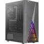Gabinete Gamer Aerocool Delta RGB, USB 3.0, Lateral Vidro, Preto