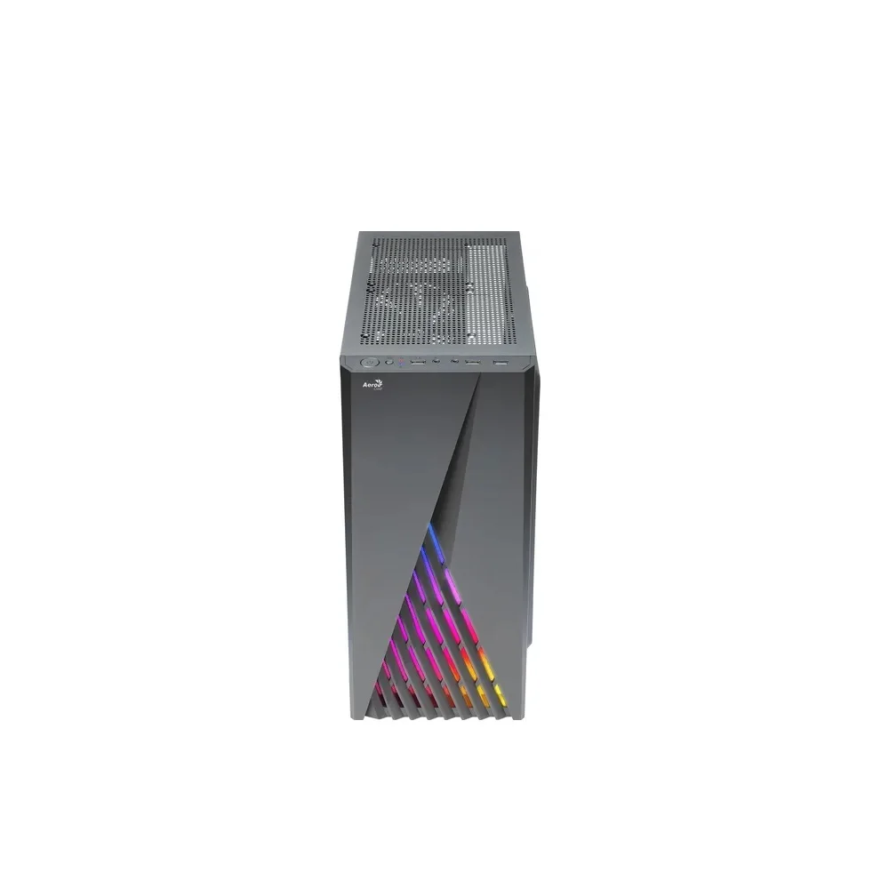 Gabinete Gamer Aerocool Delta RGB, USB 3.0, Lateral Vidro, Preto Gabinete Gamer Aerocool Delta RGB, USB 3.0, Lateral Vidro, Preto