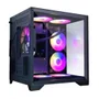 Gabinete Gamer Bpc-345b, Lateral E Frontal Em Vidro, USB 3.0, 4 Coolers Inclusos, Preto