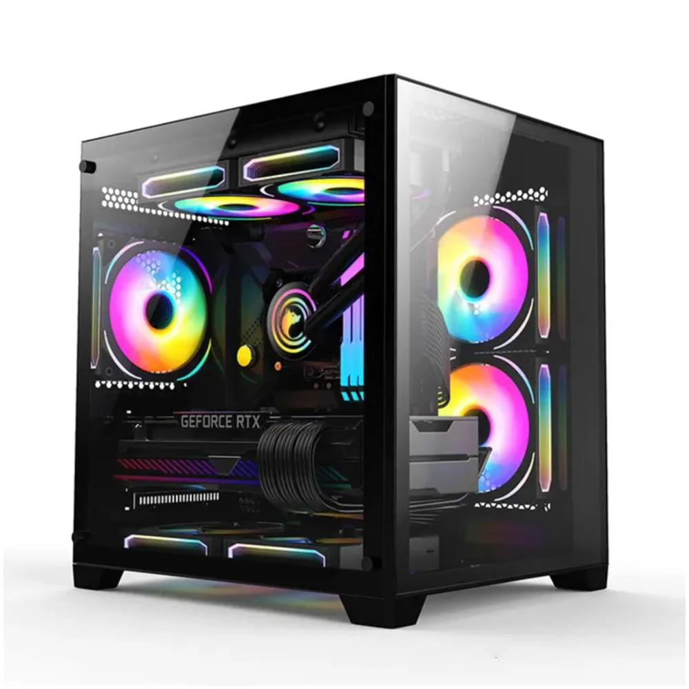 Gabinete Gamer Bpc-345b, Lateral E Frontal Em Vidro, USB 3.0, 4 Coolers Inclusos, Preto Gabinete Gamer Bpc-345b, Lateral E Frontal Em Vidro, USB 3.0, 4 Coolers Inclusos, Preto