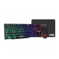 Kit Gamer Kmex Teclado Mouse Mousepad KaBuM