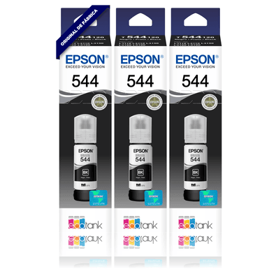 Kit Tintas Epson Pretas Original T Kabum