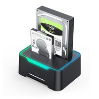 Dock Station Sata 2.5 E 3.5 Com 2 Entradas RGB, USB 3.0,Função Clone Offline