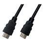 Cabo HDMI Macho X Macho 2.0, 4k, 3d, 19 Pinos, 1,8 Metros
