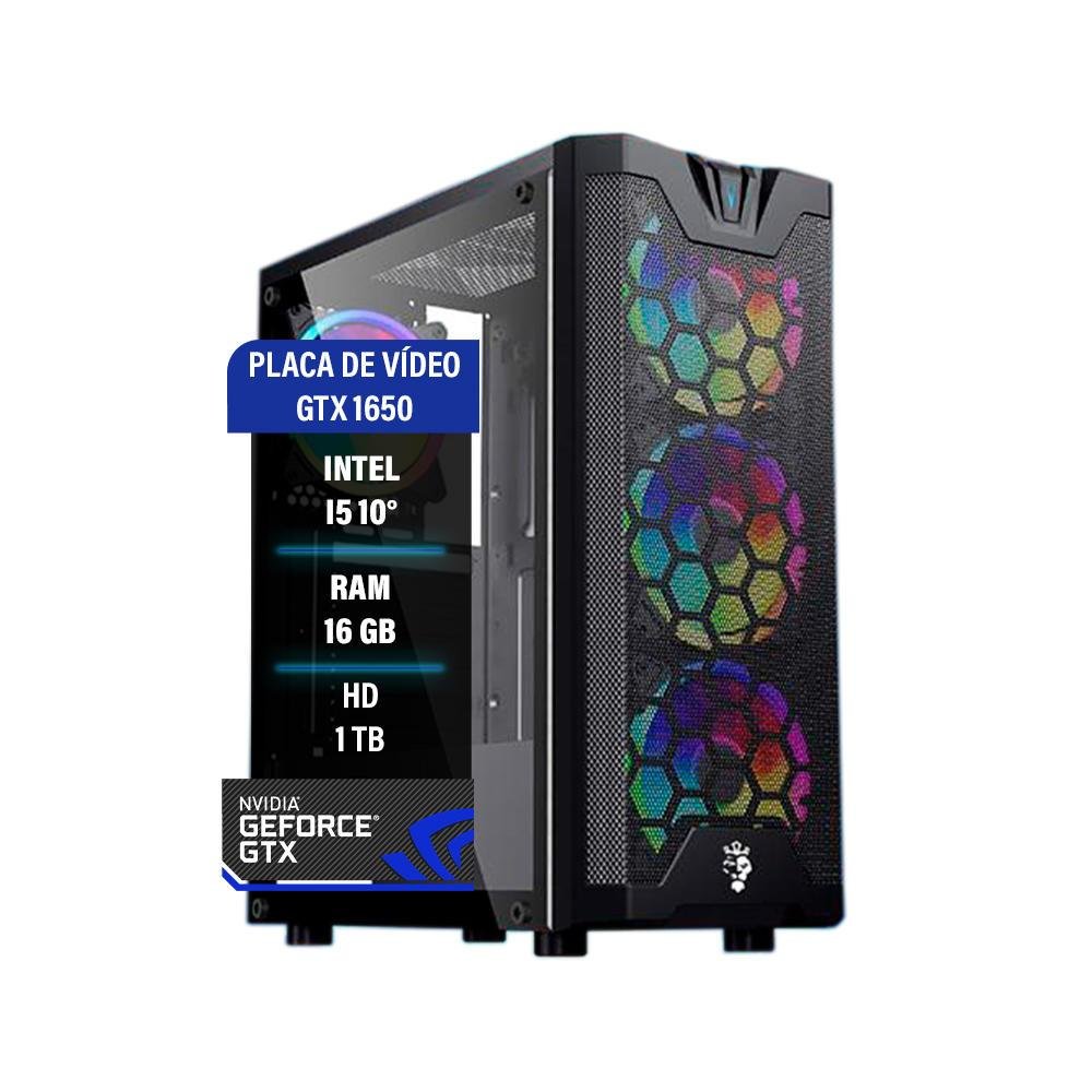 PC Gamer I5 10400f Memória 16GB KaBuM