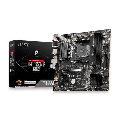 MSI PRO B550M-P GEN3 マザーボード Placa-M-e-Msi-Pro-B550m-P-Gen3